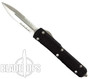 Microtech Ultratech OTF Tri-Grip Auto Knife, D/E Stonewash Combo Blade