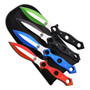 Perfect Point 9" Throwing Knives, Set of 4, Red/Blue/Green/Black
