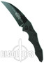 Microtech Tactical Kestrel Automatic Knife, Black Plain Edge, 131-1T