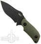 Zero Tolerance Strider Fixed Blade, Black Plain Edge, Salesman Sample