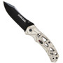 Schrade Champagne Shizzle Assist Knife, Black Blade