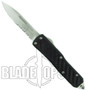 Microtech Daytona D/A OTF Knife, Bead Blast Part Serrated Edge, MT146-8