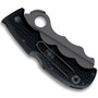 Spyderco Rescue Assist I Folder Knife, Black FRN, Black Spyderedge Blade