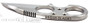 Brous Blades Silent Soldier V1 Neck Knife, Satin Finish