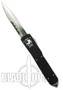 Microtech Ultratech OTF Double Action Knife, Bayonet Grind, Satin Part Serrated Blade, 120-5