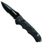 Schrade 60MB Mini Spear Point Auto Knife, Combo Edge