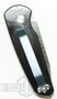 Pro-Tech Runt 3 Tanto, Damascus Blade, Black Handle