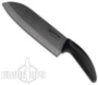 Boker Black Ceramic Santoku Kitchen Knife, 130C4S