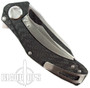 Microtech Custom Matrix Knife, Carbon Fiber Handle, High Polish Blade with Carbon Fiber Insert