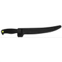 Kershaw 1259 Black/Lime Green 9" Fillet Fixed Blade Knife, Satin Bade