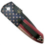 Pro-Tech LG241 Vintage Flag Rockeye Auto Knife, CPM-154 Black Blade