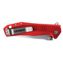 Gerber 30-001355 Red Index Flipper Knife, Satin Blade