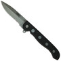 CRKT M16-13Z Flipper Knife, AUS-8 Bead Blast Combo Blade