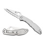 Spyderco Stainless Delica 4 Folder Knife, VG-10 Satin SpyderEdge Blade