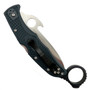 Spyderco WMC C10PGYW Emerson Opener Endura 4 Folder Knife, Signet Ring, VG-10 Satin Blade