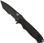 Benchmade 148SBK Nim Cub II Tanto Fixed Blade Knife, 154CM Black Combo Blade