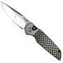 Pro-Tech Custom TR-3X1.6 Fish Scale Tactical Response 3 Compound Grind Stainless Steel Auto Knife, 154CM Polished Blade