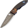 Benchmade Gold Class 812-101 Mini-AFCK Knife, Damasteel Blade