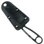 ESEE Knives Izula Fixed Blade Knife, 1095 Carbon Black Blade, sheathed