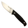 Real Steel Observer Fixed Blade Knife, Black G10 Handle, Plain Blade