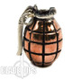 Lion ARMory Hand Grenade Copper Lanyard Bead