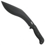 CRKT 2742 KUK Kukri Fixed Blade Knife, Black Blade