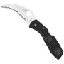 Spyderco Tasman SALT H1 Stainless 3" Serrated Blade Black Handle