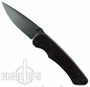 Spartan Blades Akribis Folding Knife, Black Blade, Black G10