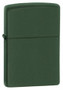 Zippo Regular Green Matte Lighter