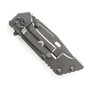 Schrade SCH301S FrameLock Folding Knife, Tanto Combo Blade