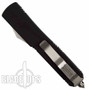 Microtech Ultratech OTF Knife, Stonewash D/E Full Serrated,  MT122-12