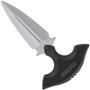 Schrade SCHF54-TR Push Dagger Fixed Blade Knife, Bead Blast Trainer Blade