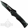 Smith & Wesson Small Black Ops Spring Assist Knife, Black Tanto Plain Blade