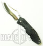 SOG Toothlock Folder Knife, VG-10 Part Serrated Blade, Zytel Handles,  TK02