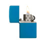 Zippo Sapphire Lighter, Zippo 20446, open view