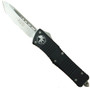 Microtech Combat Troodon Tanto OTF Auto Knife, Stonewash Blade