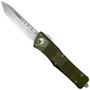 Microtech Olive Drab Combat Troodon OTF Knife, Tanto Stonewash Blade