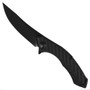 Zero Tolerance Sprint Run 0462BLK Carbon Fiber/Titanium Flipper Knife, CPM-S35VN Black Blade