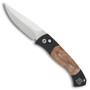 ProTech Medium Brend 3 Auto Knife, Maple Burl, Satin Blade, PT1306