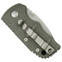 Boker Grey Sub Kalashnikov Auto Knife, 1.95" Bead Blast Blade, clip view