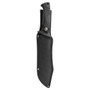 Schrade SCHCOM6 2-Piece Machete/Hatchet Fixed Blade Set, Satin/Black Blades