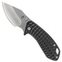 Gerber 31-003426 Dark Grey Kettlebell Aluminum/Stainless Steel Folder Knife, Stonewash Blade