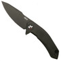 Zero Tolerance Short Run 0095S90BLK Titanium Flipper Knife, CPM-S90V Black Blade