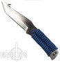 Robert Newland Shop Knife, Tanto Blade, Blue Paracord Wrap