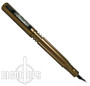 Schrade Brown Tactical Fountain Pen with Roller Ball Attachment