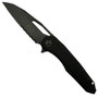 Microtech 196-2DLCT Tactical Sigil MK6 Aluminum/Titanium Flipper Knife, DLC Black Combo Blade