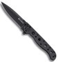 CRKT M16-01KS Carson FrameLock Folder Knife, SS Handle, Black Spear Point Blade