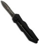 Smith & Wesson Assisted Opening OTF Knife, SWOTF2B, Black Spear Point Part Serrated Blade