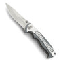 CRKT Tighe Rade Folding Knife, Satin Drop Point Blade