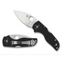 Spyderco C230MBGP Back Lock Lil' Native Folder Knife, CPM-S30V Satin Blade REAR VIEW